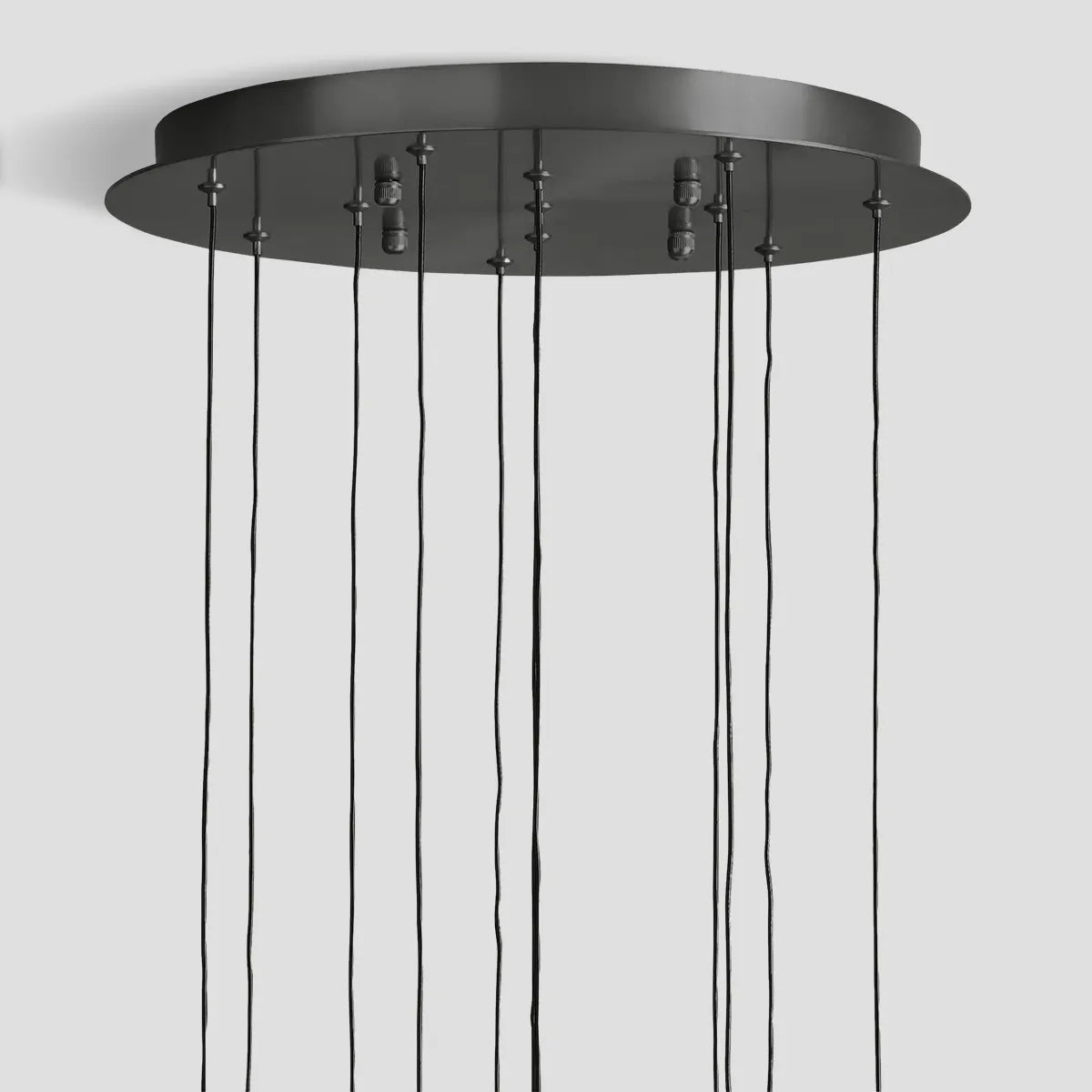 Soltaire Modern Round Glass  Chandelier 17'' 24'' 36'' 58'' Chandelier Kevin Studio Inc   