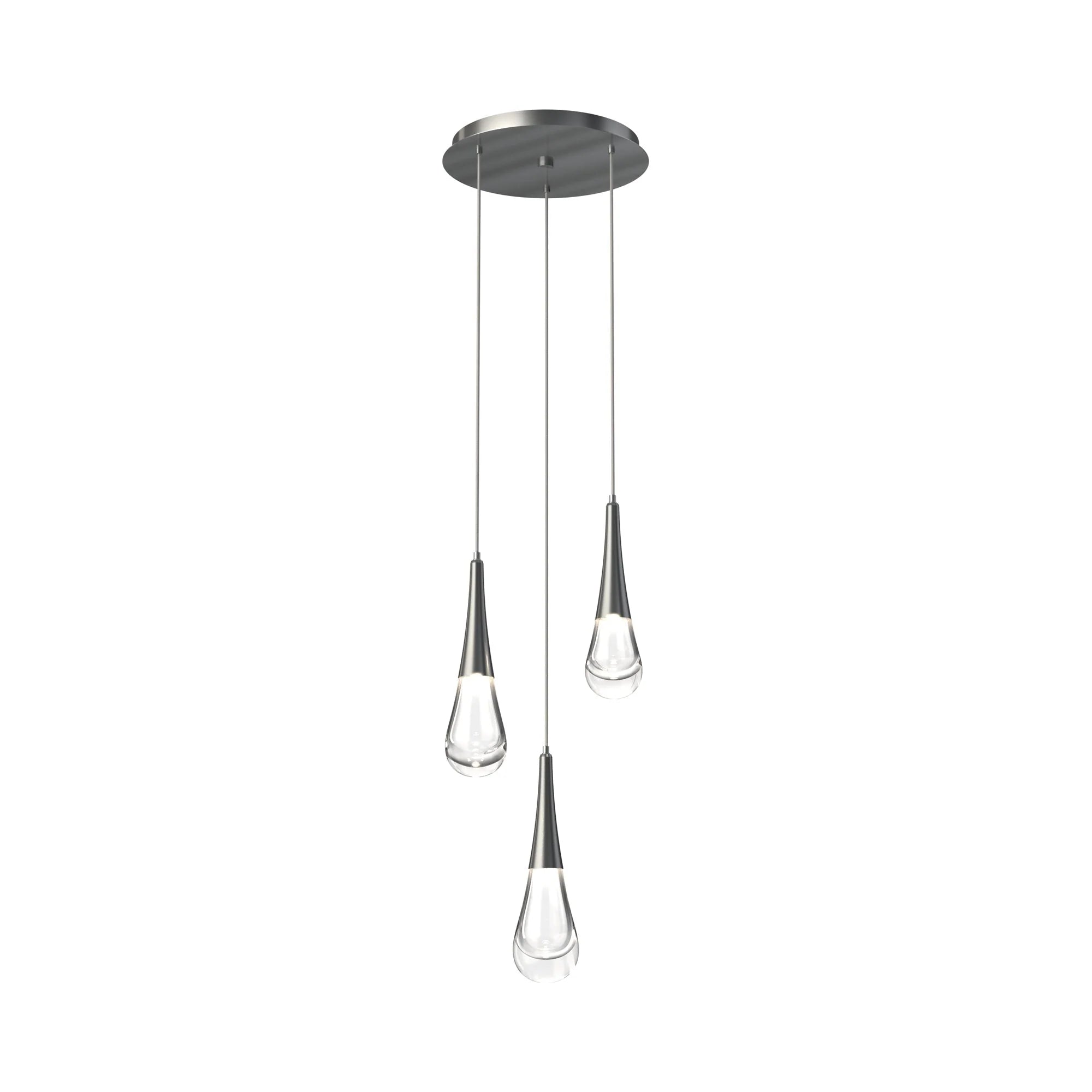 Rain LED Round Chandelier For Living Room, Hallway, Staircase