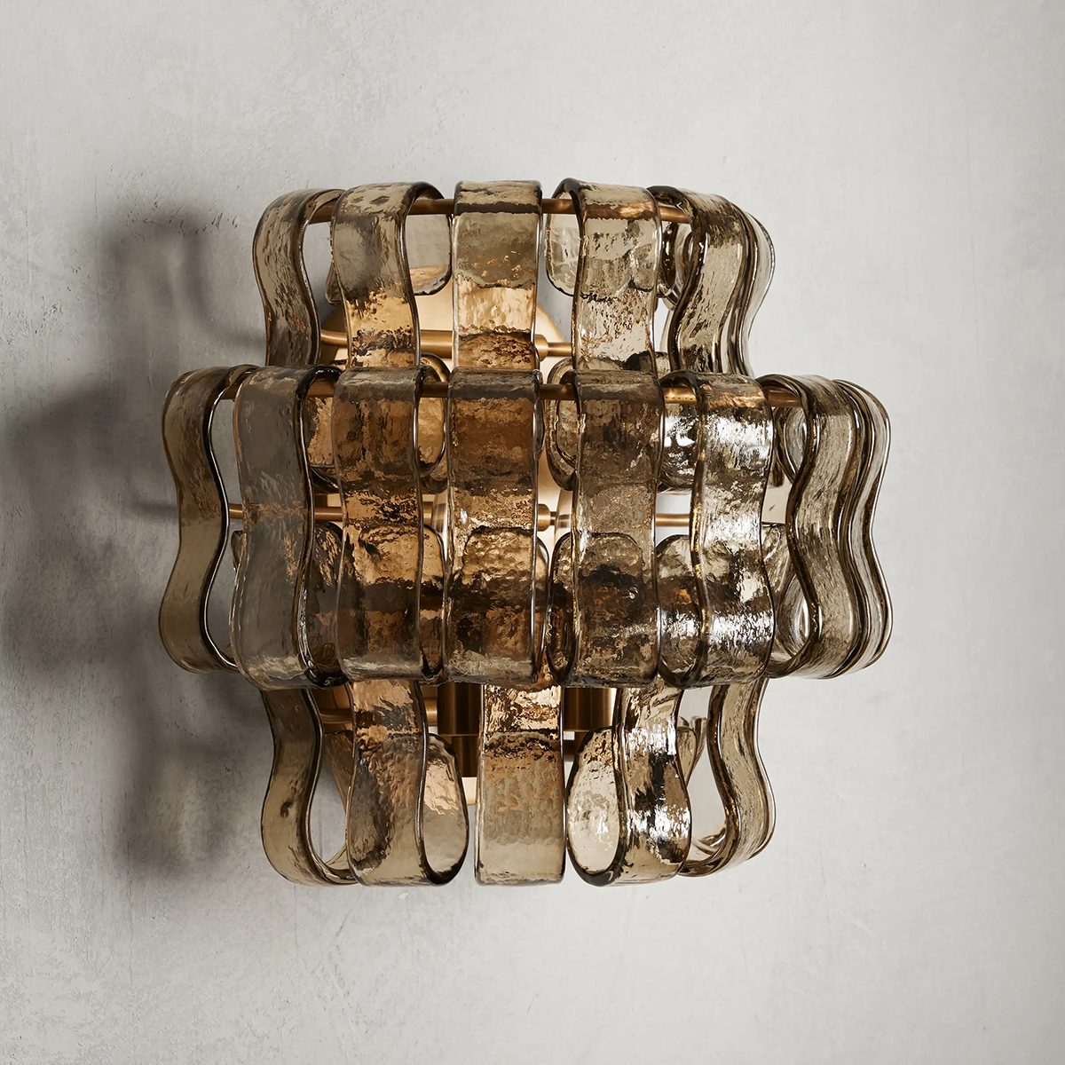 Art Glass Ghiaccio Wall Sconce