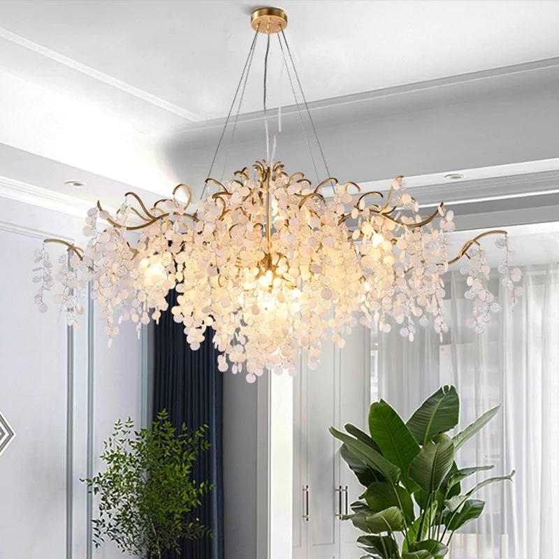 LS Tree Branch Oval Chandelier