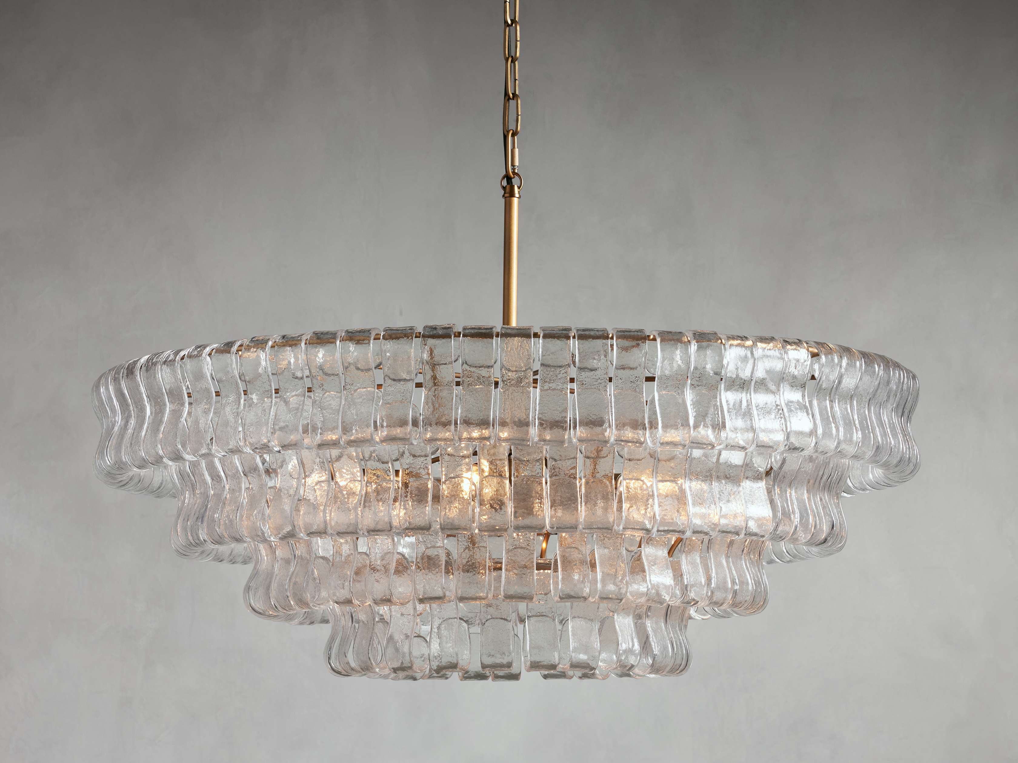 Ghiaccio 36" Round Chandelier