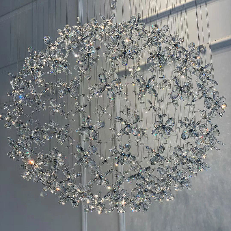 Modern Crystal Branch Chandelier Luxury Home Lighting chandeliers for dining room,chandeliers for stairways,chandeliers for foyer,chandeliers for bedrooms,chandeliers for kitchen,chandeliers for living room Kevinstudiolives 59.1" D x 78.74" H  