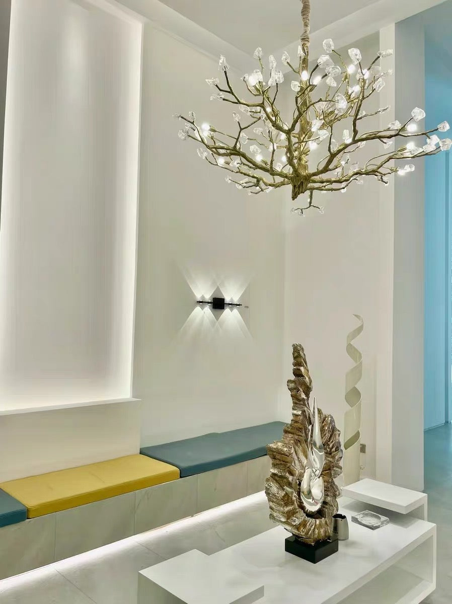 Creative Design Gemstone Branch Chandelier for Living Room/Bedroom