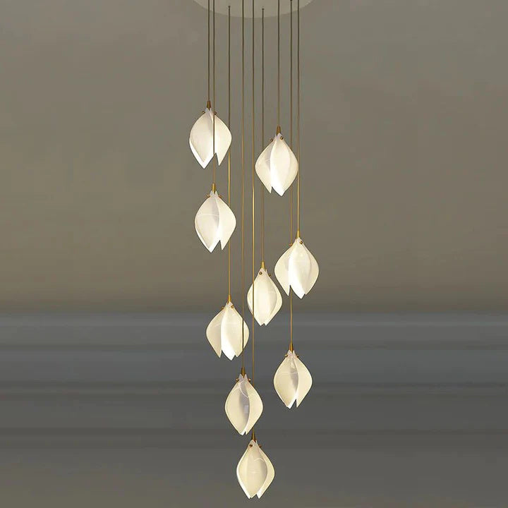 LS Luxury Bloom Ceramic Chandelier