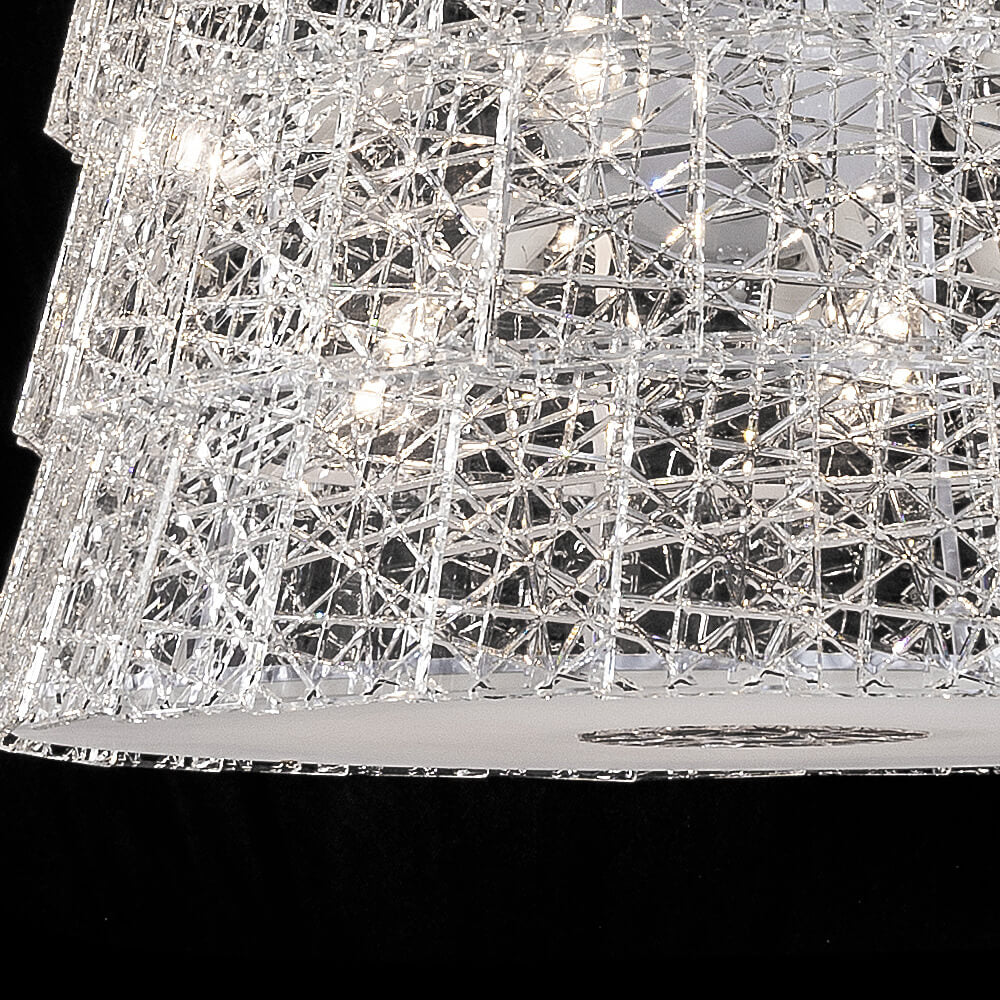 Tuile De Cristal Frozen Bacckrat Crystal Chandelier