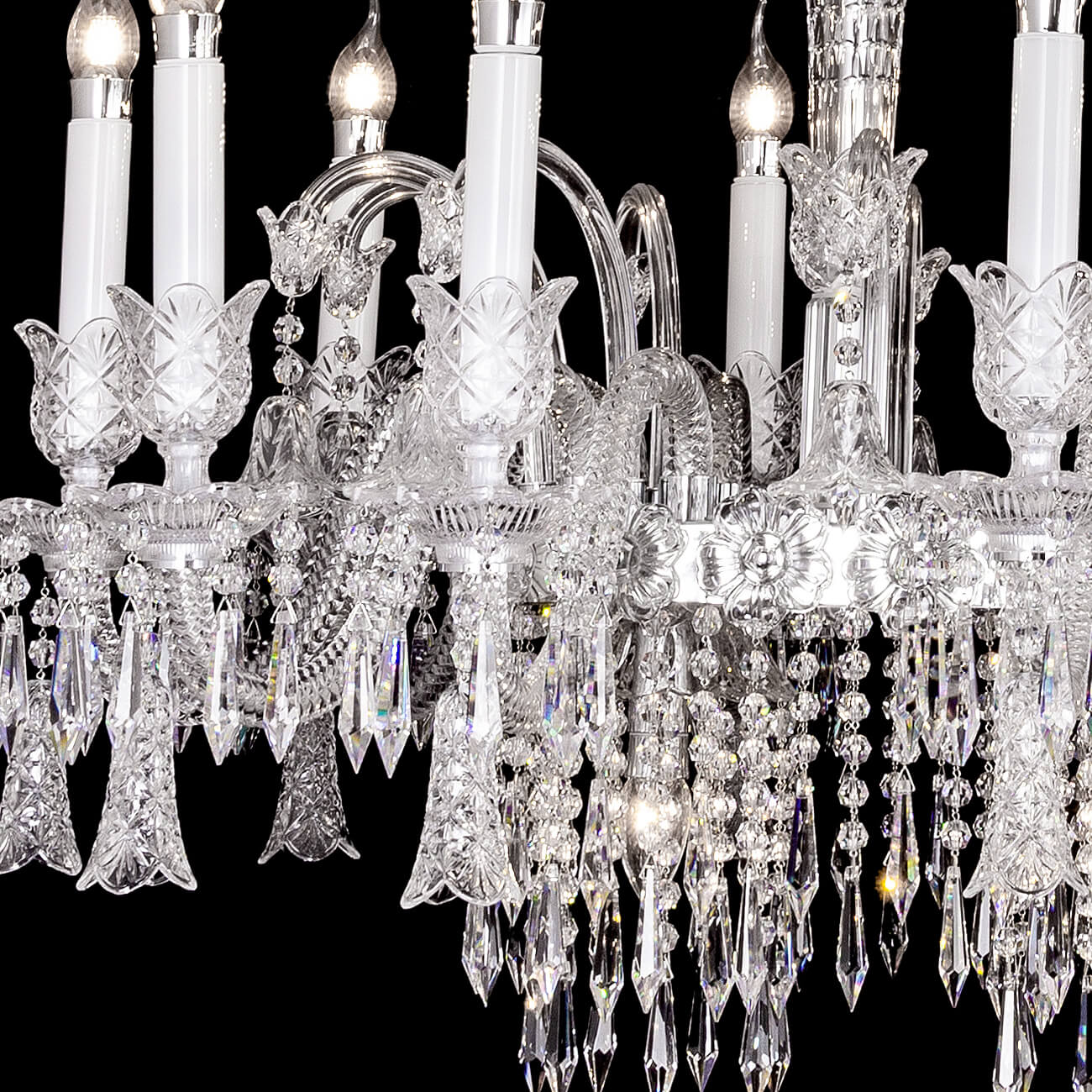 Bell Dining Crystal Bacckrat chandelier