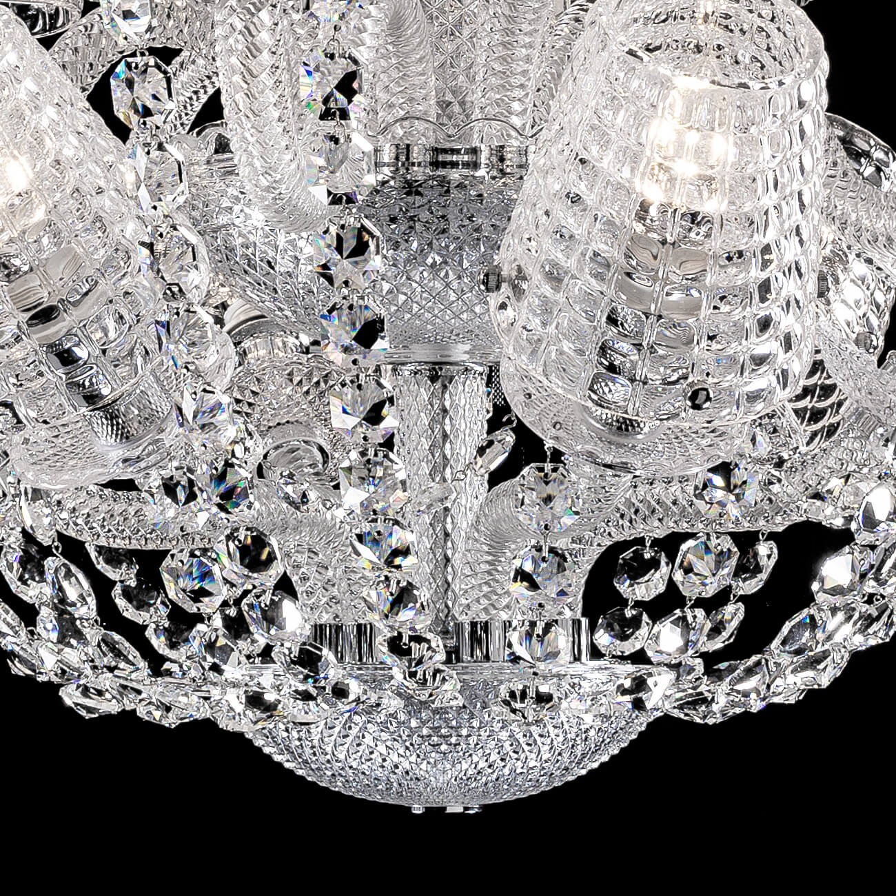 Bacckrat Le Roi Soleil Crystal Chandelier