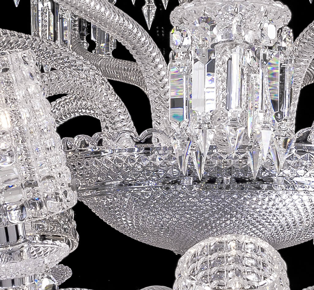 Bacckrat Le Roi Soleil Crystal Chandelier