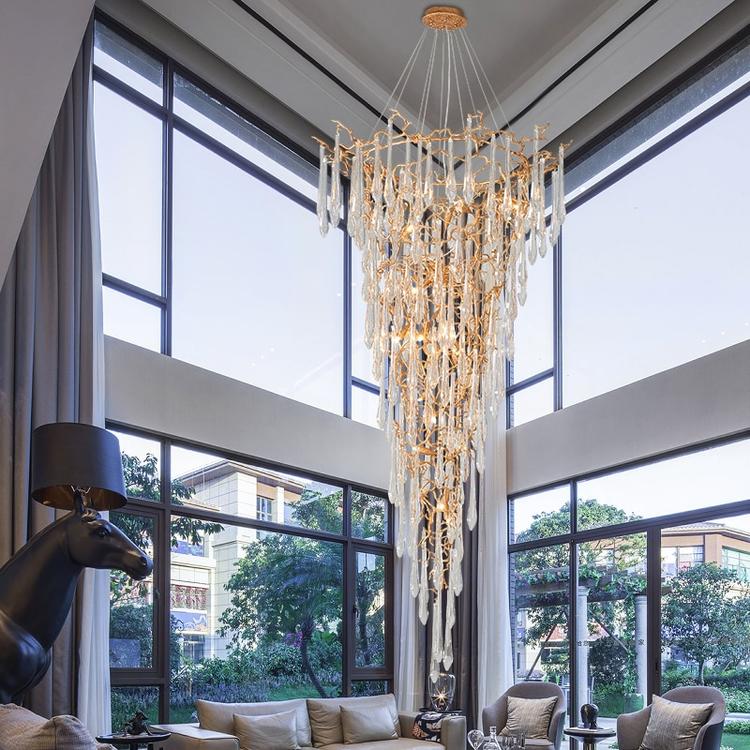 LS Flavian Branch Crystal Chandelier