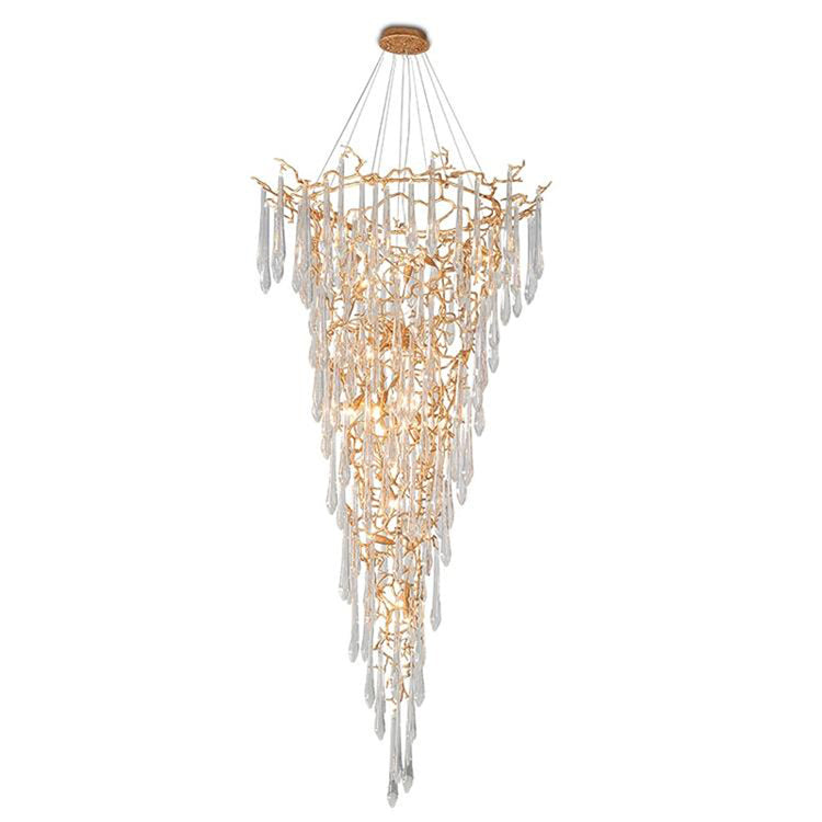 LS Flavian Branch Crystal Chandelier