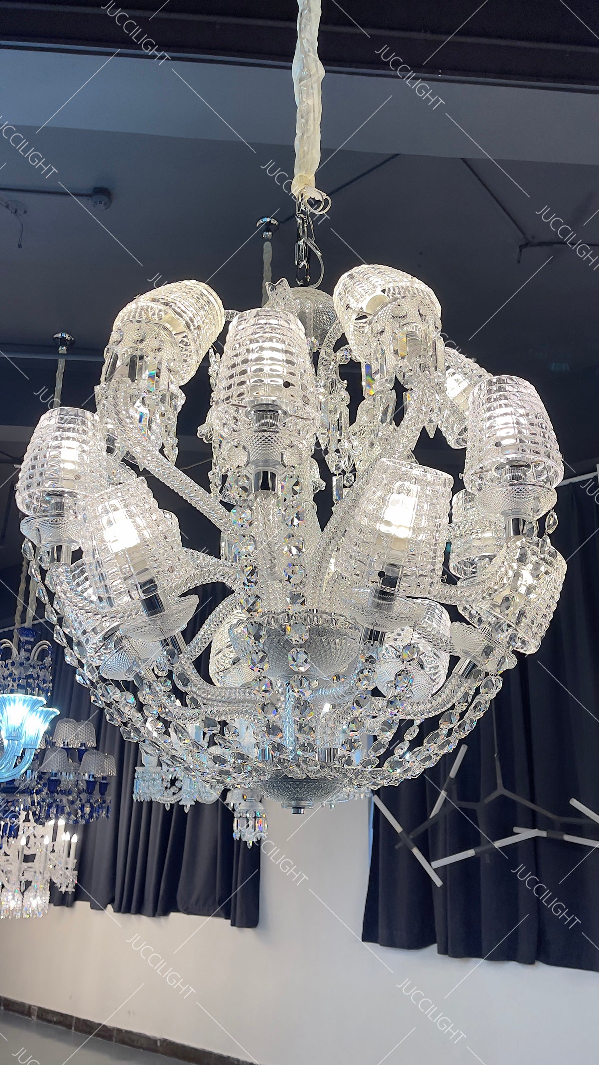 Bacckrat Le Roi Soleil Crystal Chandelier