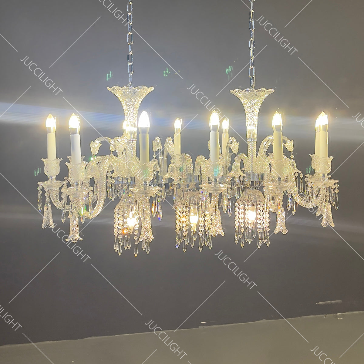 Bell Dining Crystal Bacckrat chandelier