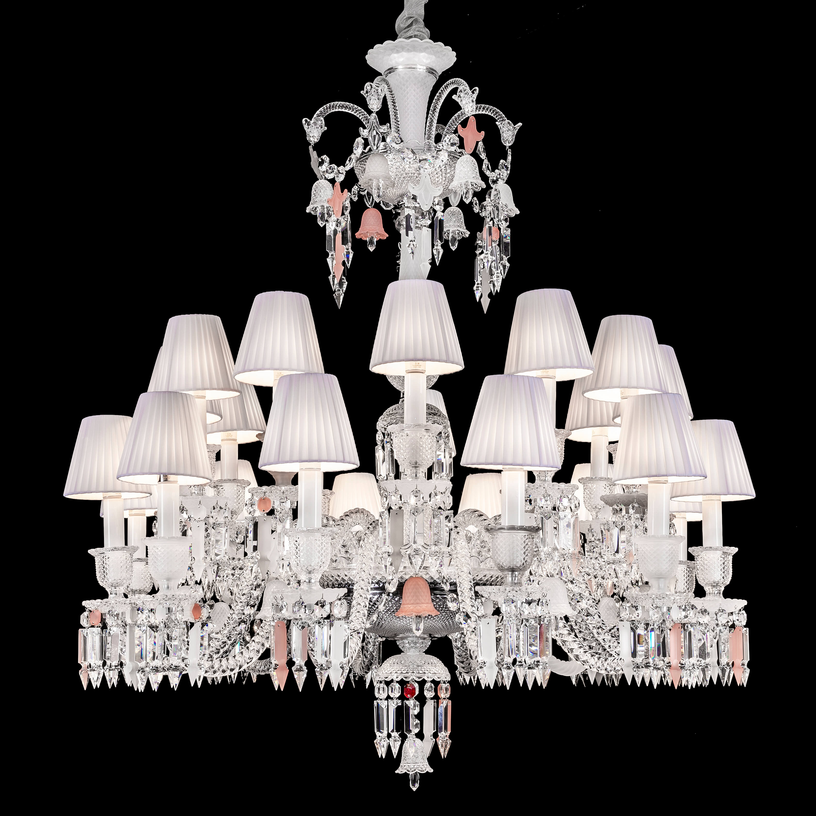 Baccarat Short Neck Zenith Crystal Chandelier