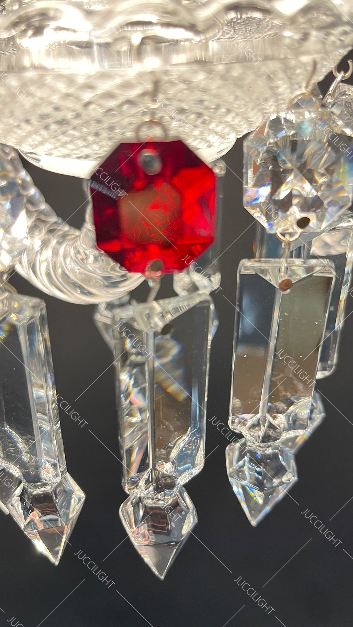 Zenith Bacckrat Crystal Wall Sconce