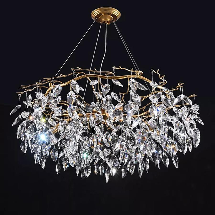 LS Doris Round Modern Branch Chandeliers