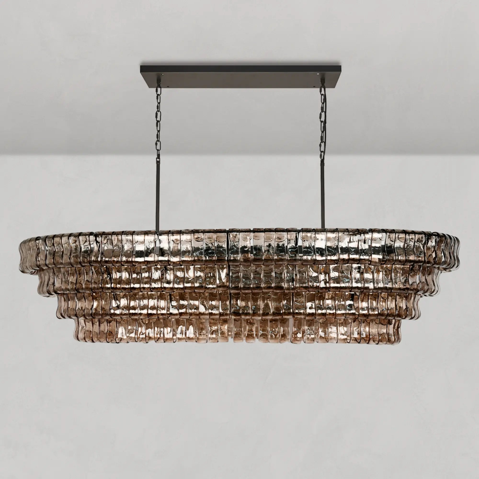 Ghiaccio Oval Chandelier