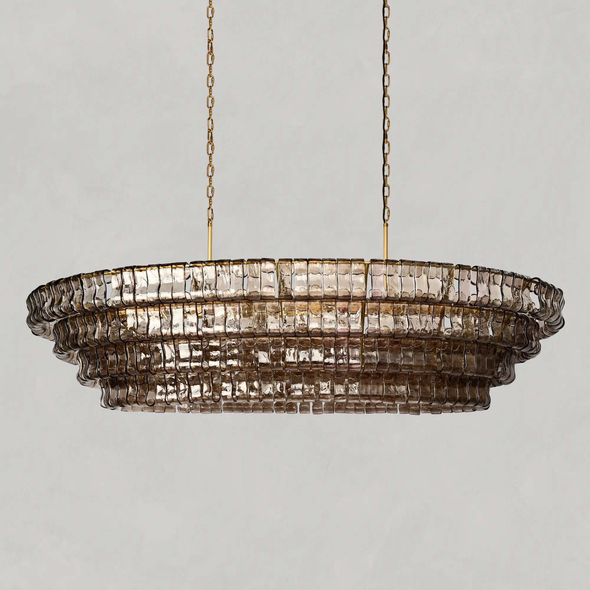 Ghiaccio Oval Chandelier