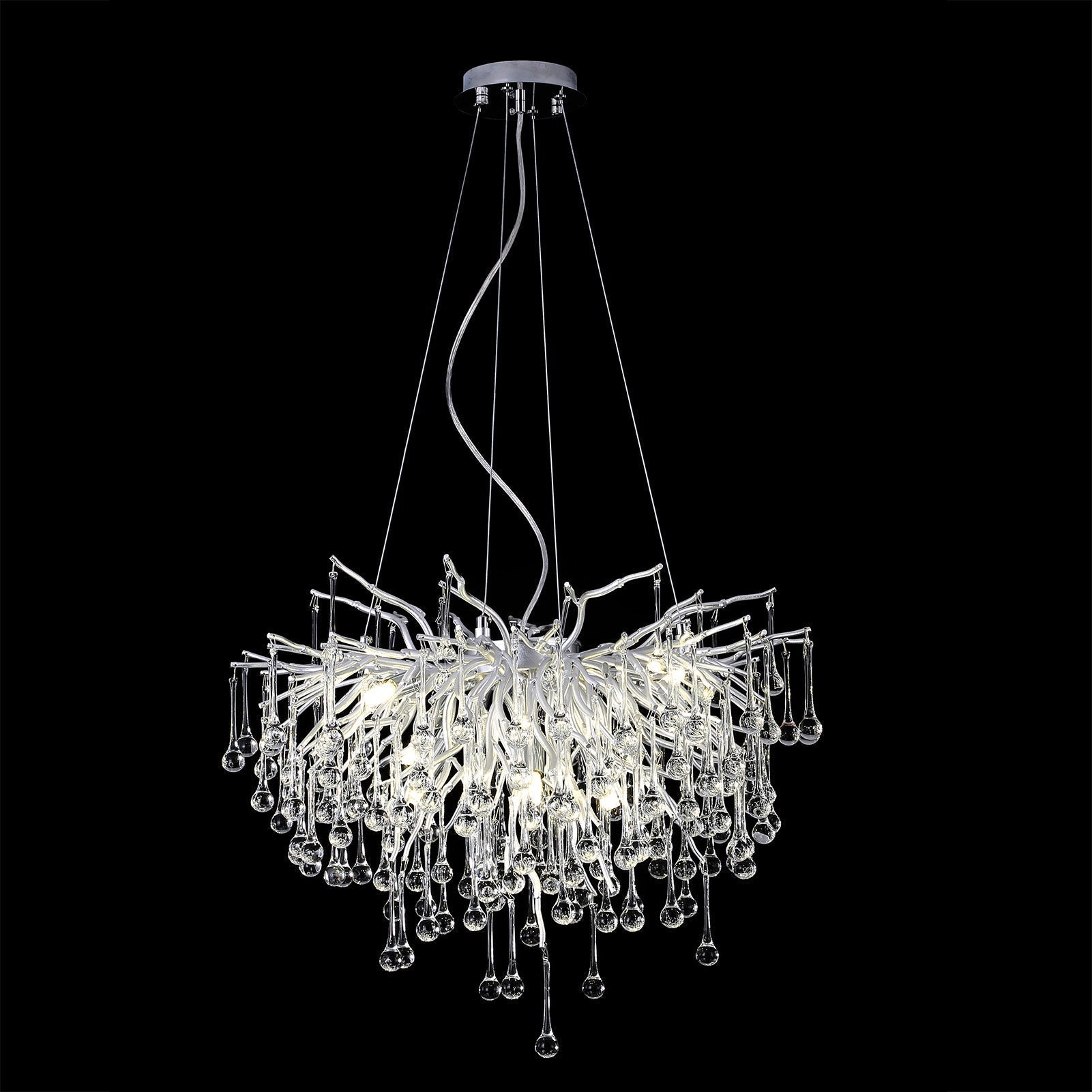 LS Doris Crystal Branch Chandelier