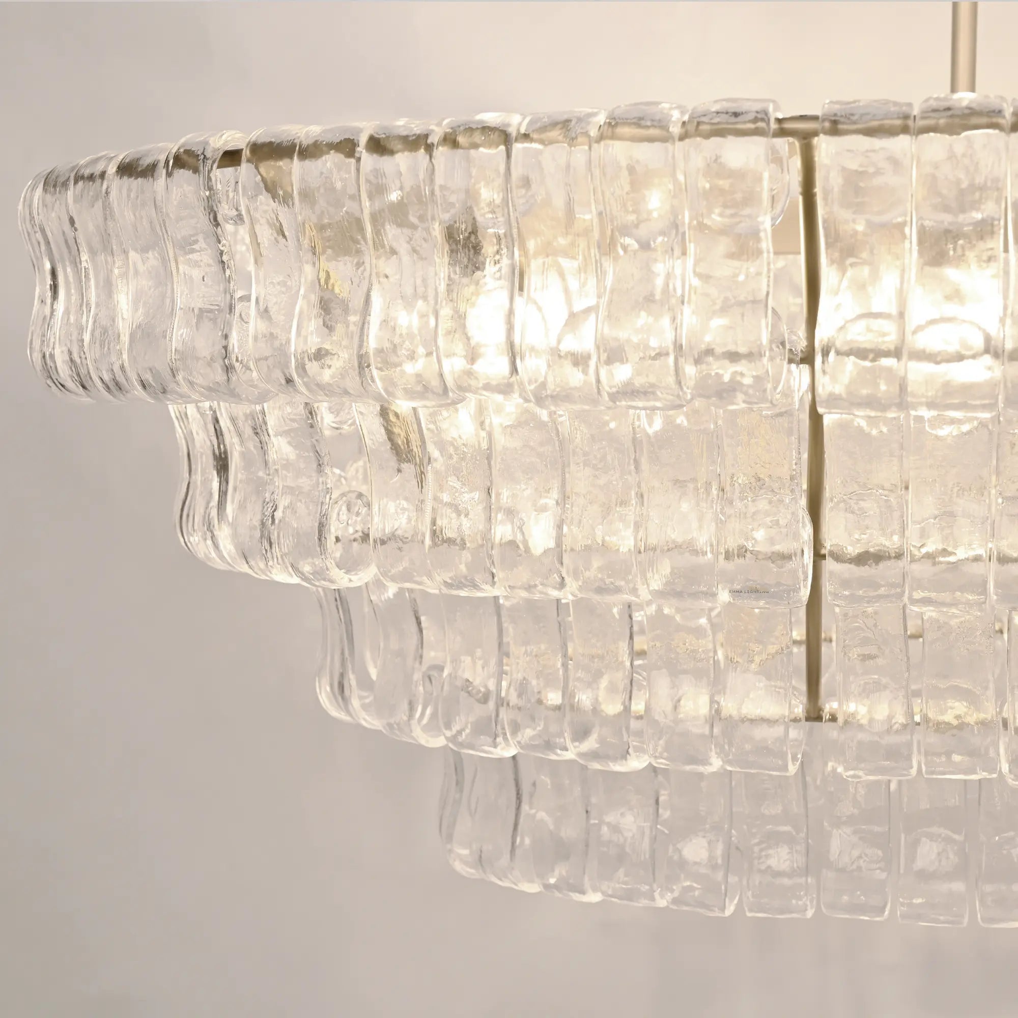 Ghiaccio Oval Chandelier