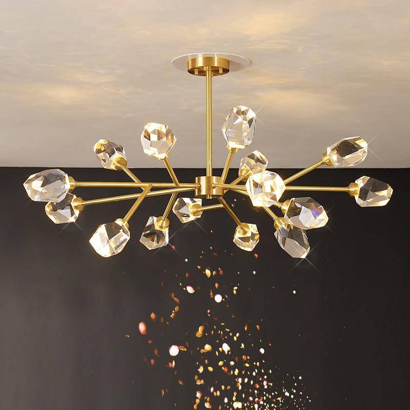 Eve Branch Crystal Chandelier 15-lights