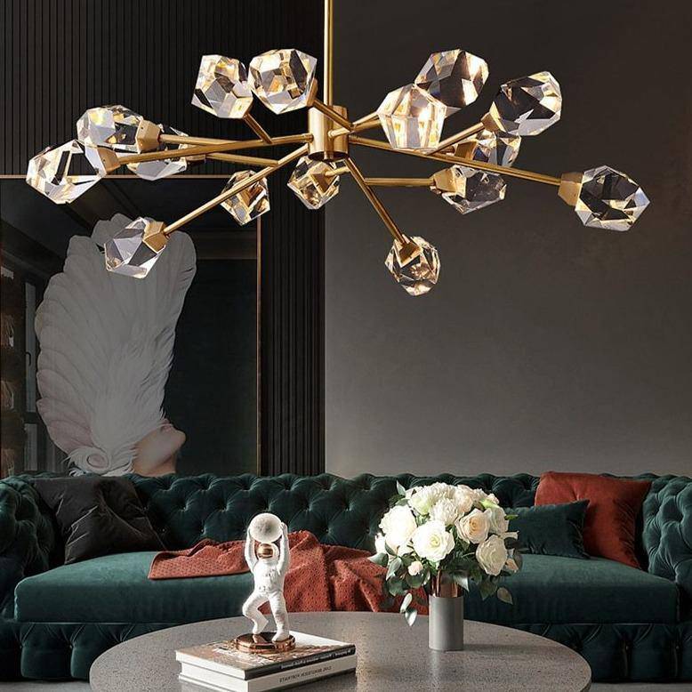 Eve Branch Crystal Chandelier 15-lights