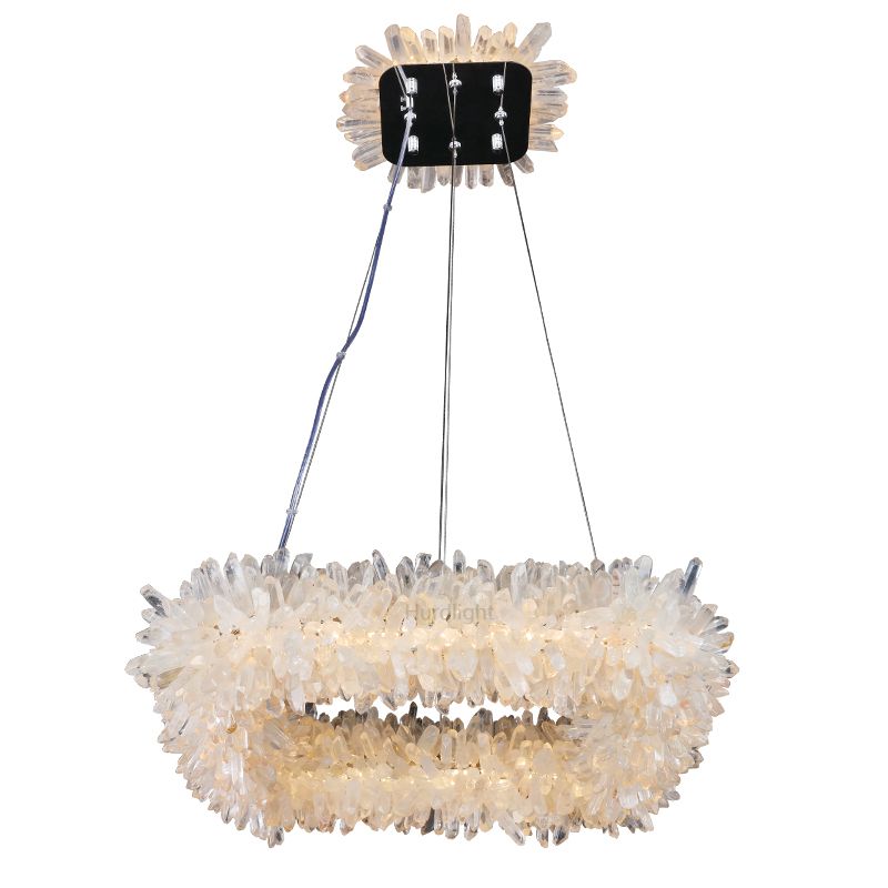 Primary Crystal Cluster Square Modern Chandelier chandeliers for dining room,chandeliers for stairways,chandeliers for foyer,chandeliers for bedrooms,chandeliers for kitchen,chandeliers for living room Rbrights   